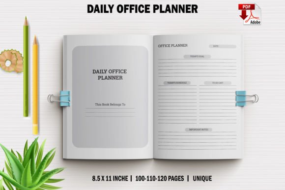 Download Daily Office Planner for Kdp Interiors - Premium Resources