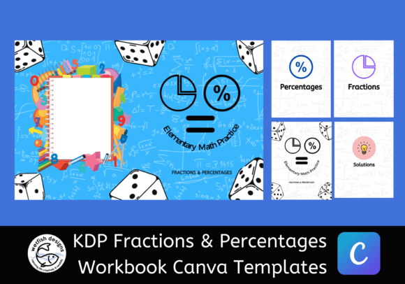 Download Math Workbook Cover Canva Templates: Set Three - Canva template Collection