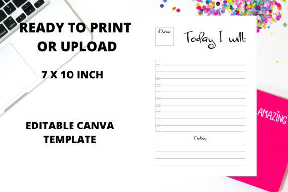 Download To Do List KDP Interior Canva Template - Canva template Collection