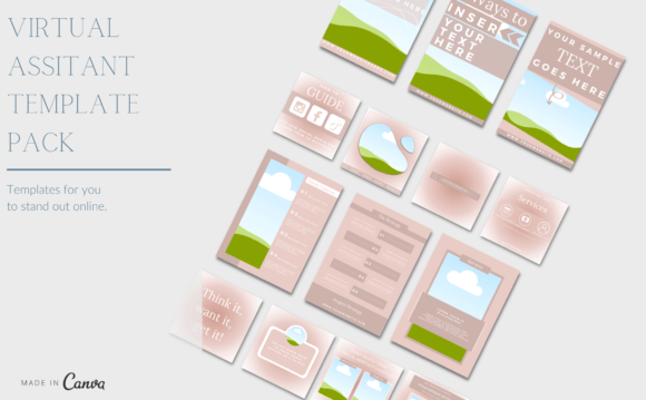Download 130 VA Canva Templates - Canva template Collection