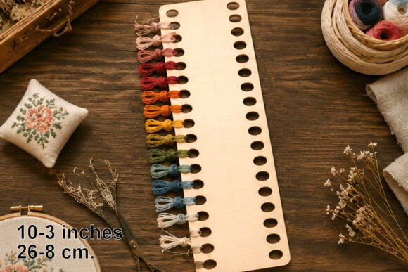 Download Embroidery Floss Organizer Precut File, - Organizer Collection