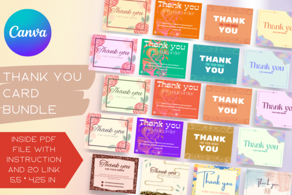 Download 20 Canva Templates for Business Bundle - Canva template Collection